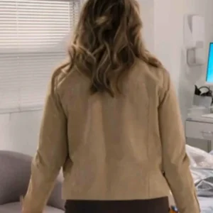 Neighbours Majella Davis Suede Leather Jacket