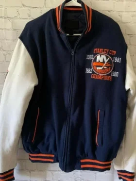 New York Islanders Championship Varsity Jacket