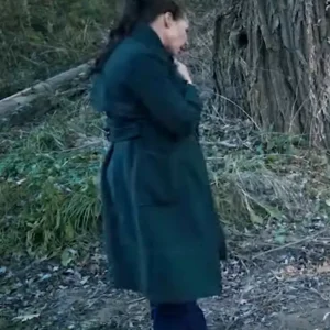 Nika and Madison Amanda Brugel Leather Coat