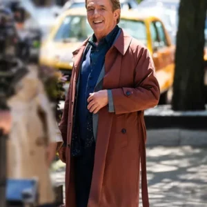 Only Murders in the Building S05 Martin Short Brown Coat Front