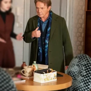 Only Murders in the Building S05 Martin Short Green Coat Side