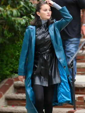 Only Murders in the Building S05 Selena Gomez Blue Coat