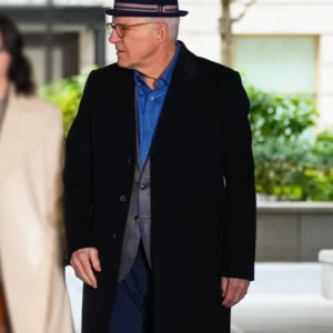 Only Murders in the Building S05 Steve Martin Black Coat