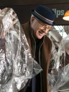 Only Murders in the Building S05 Steve Martin Brown Coat