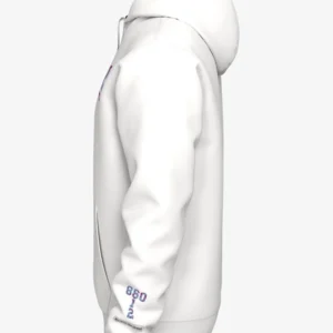 Paige Bueckers White Pullover Hoodie Back