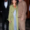 Paige Lorenze NYC Green Trench Coat