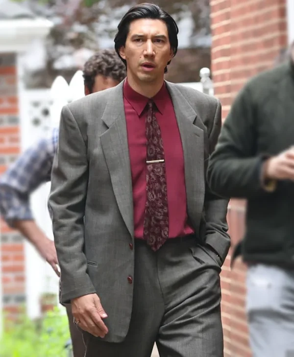 Paper Tiger Adam Driver Grey Suit