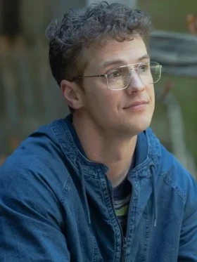 Peacemaker S02 Freddie Stroma Blue Jacket