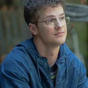 Peacemaker S02 Freddie Stroma Blue Jacket