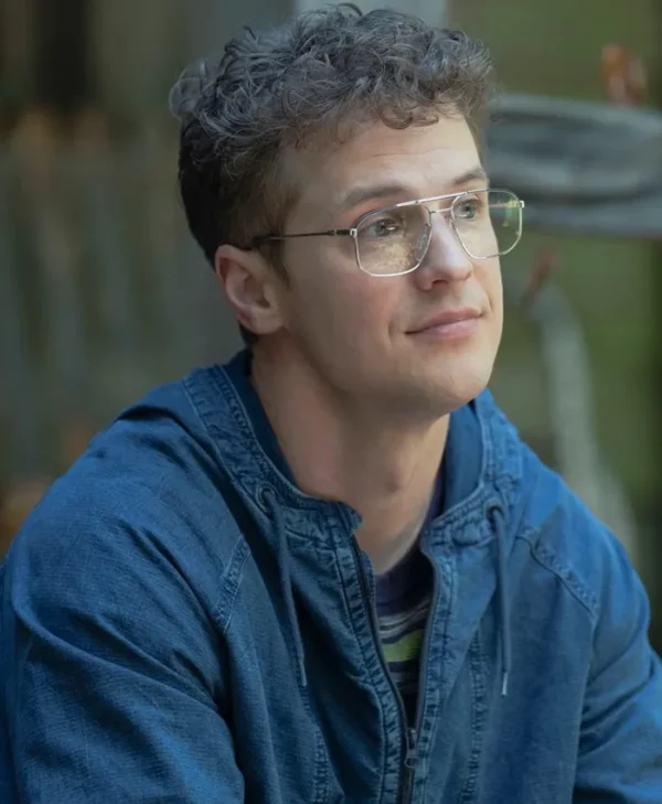 Peacemaker S02 Freddie Stroma Blue Jacket