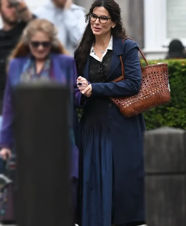 Practical Magic 2 Sandra Bullock Blue Coat Front