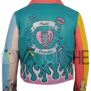 Ravens Home S04 Sasha Leather Jacket back