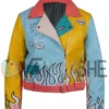 Ravens Home S04 Sasha Leather Jacket front