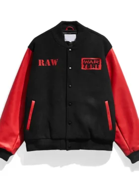 Raw is War Black and Red Jacket
