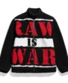 Raw is War Black and Red Jacket Style 02