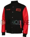 Raw is War Black and Red Jacket left