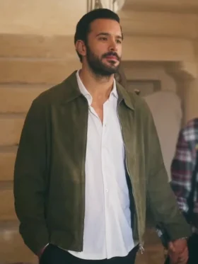 Reminder S01 Baris Arduç Green Suede Jacket Side
