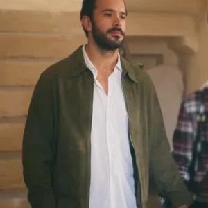 Reminder S01 Baris Arduç Green Suede Jacket Side