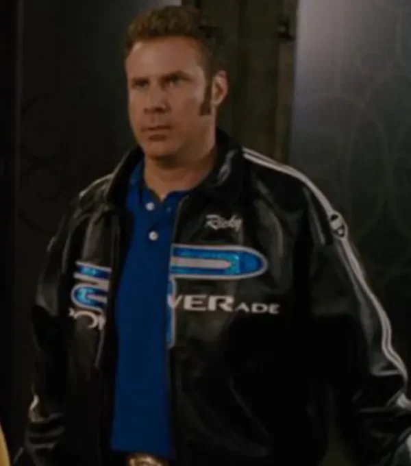 Ricky Bobby Powerade Black Jacket