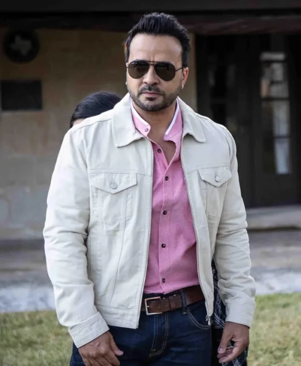Say a Little Prayer Luis Fonsi White Jacket