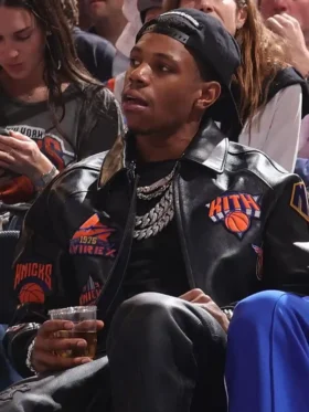 Shop A Boogie Wit Da Hoodie Leather Jacket