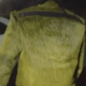 Shop Playboi Carti Ur The Moon Green Fur Classic Jacket