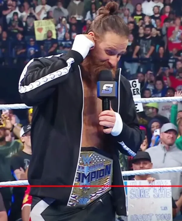 SmackDown Sami Zayn Track Jacket Side