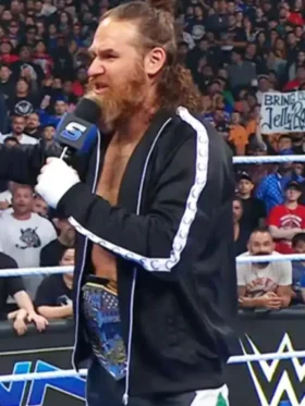 SmackDown Sami Zayn Track Jacket Back