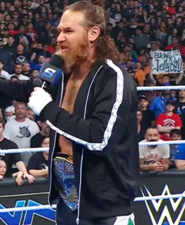 SmackDown Sami Zayn Track Jacket Back