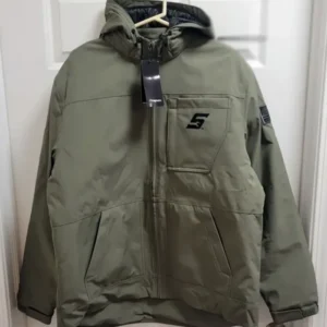 Snap-On Green Hooded Jacket