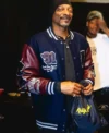 Snoop Dogg Joy Varsity Jacket Front