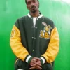 Snoop Dogg Long Beach Varsity Jacket Front