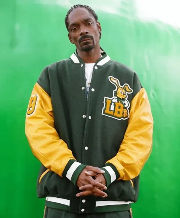Snoop Dogg Long Beach Varsity Jacket Front