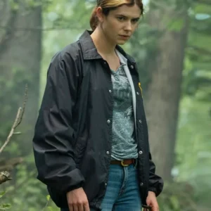 Task S01 Alison Oliver Black Jacket