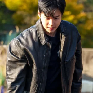 Tempest S01 Jang Dong-yoon Black Leather Jacket