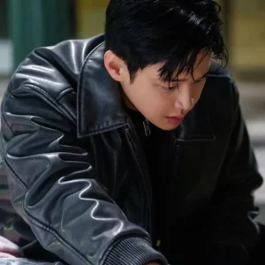 Tempest S01 Jang Dong-yoon Bomber Leather Jacket