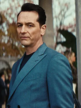 The Beast in Me S01 Matthew Rhys Blue Blazer
