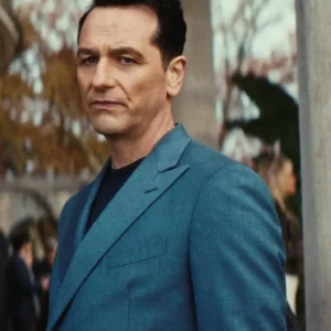 The Beast in Me S01 Matthew Rhys Blue Blazer
