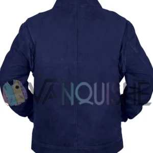 The Beast in Me S01 Matthew Rhys Blue Jacket back