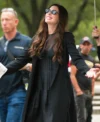 The Devil Wears Prada 2 Anne Hathaway Black Coat Front