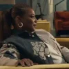The Equalizer S02 Queen Latifah Flowers Printed Jacket Back