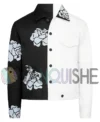The Equalizer S02 Queen Latifah Flowers Printed Jacket front shoot