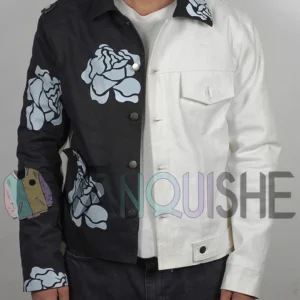 The Equalizer S02 Queen Latifah Flowers Printed Jacket fronts