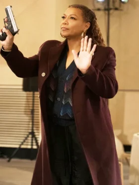 The Equalizer S05 Queen Latifah Wool Coat