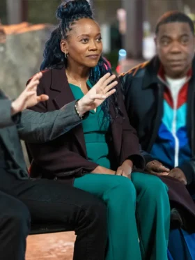 The Fall and Rise of Reggie Dinkins Erika Alexander Wool Coat