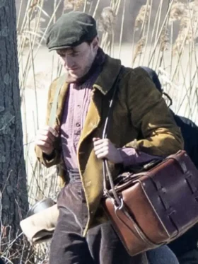 The History of Sound Paul Mescal Brown Jacket Side