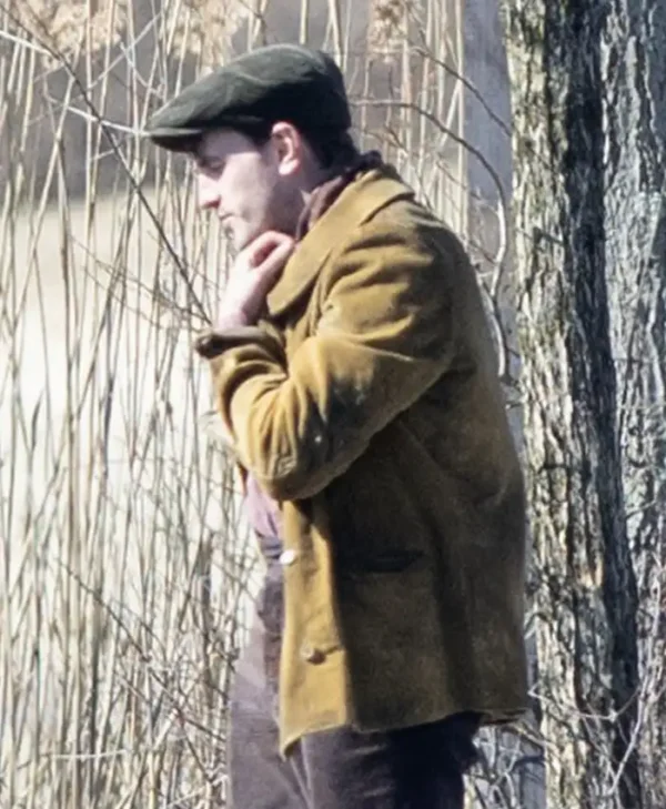 The History of Sound Paul Mescal Brown Jacket Back