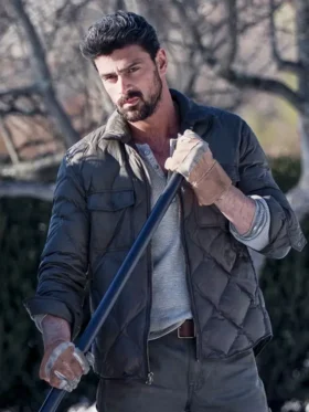 The Housemaid Michele Morrone Quilted Jacket