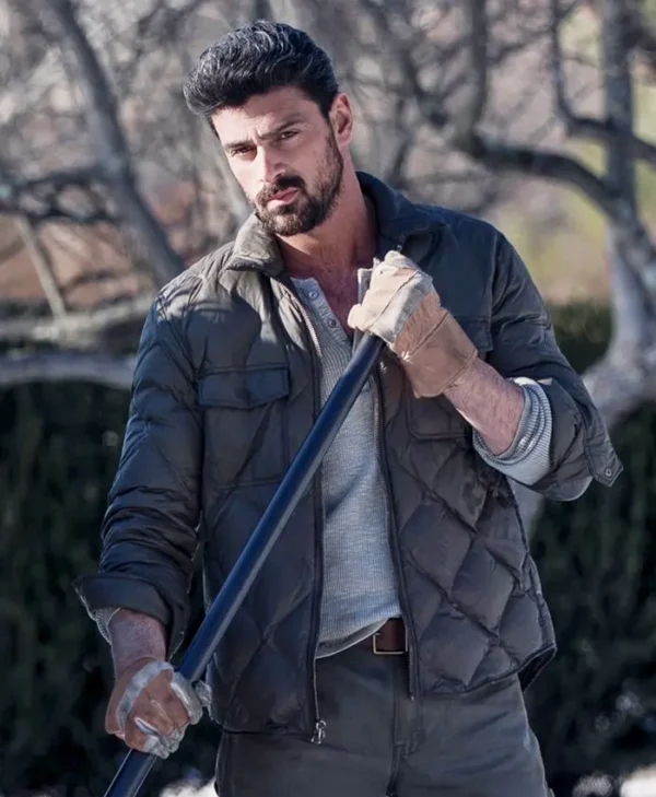 The Housemaid Michele Morrone Quilted Jacket