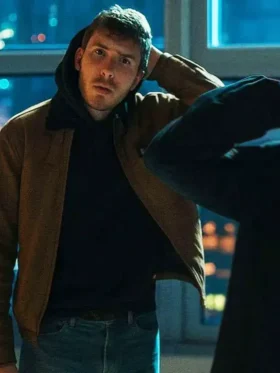 The Kollective S01 Gregg Sulkin Brown Jacket